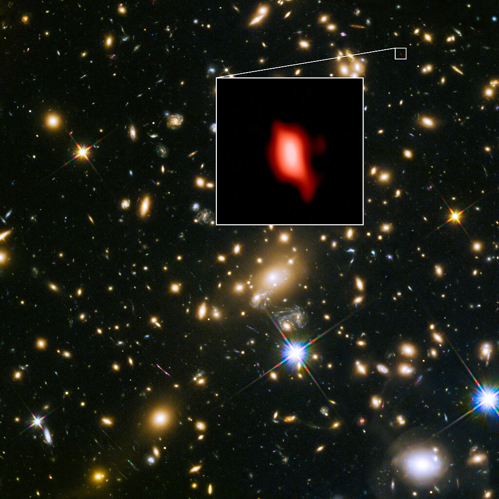 A cluster of (first) galaxies.