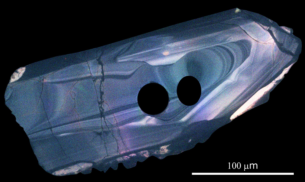 An image of a piece of rock with holes in it, displaying the fascinating transformations Earth has undergone.